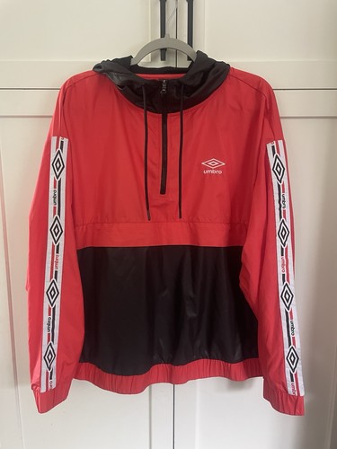 Umbro red black colorblock - red,