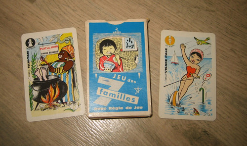 Ancien jeu familles pays - jeu, 7