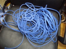 Tresse gaine rilgaine non plié 6 mm rouleau au mètre m couleur bleue