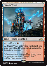 Magic MTG - Steam Vents - Les Guildes de Ravnica - MINT/NMINT - EN
