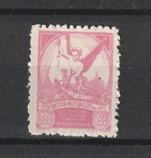 FRANCE Timbre de Bienfaisance des PTT - N° Yvert 6 Neuf XX 1927 2 francs Mutual.