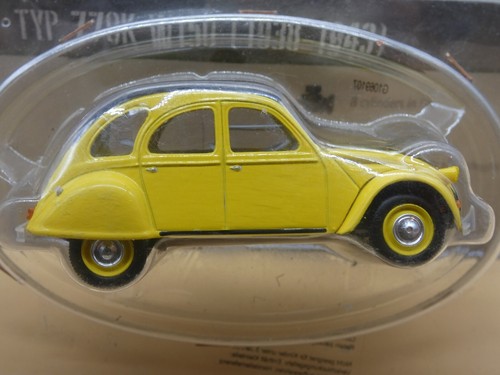 Citroen 2cv jaune - 2cv, 1/43éme