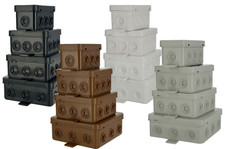 Boîte de dérivation 5-10 set caisse de distribution sans halogène étanche...