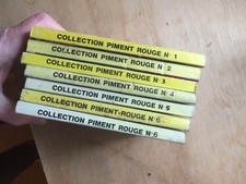 PETIT FORMAT BD PIMENT ROUGE  1 a  6 + 6 b bserie complete 1981 socadi  7 numero
