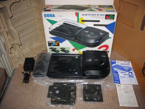 Boxed sega mega - 2, console