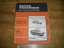  REVUE TECHNIQUE RTA DATSUN CHERRY 100 A et 120 A berlines - coupé - break