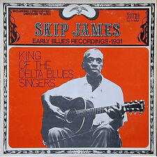 Skip James King Of The Delta Blues Singers - Early Blues Recordings 1931 - LP 33