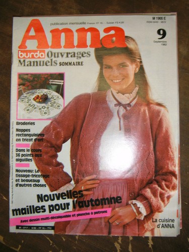 Anna burda ouvrages manuels - anna,