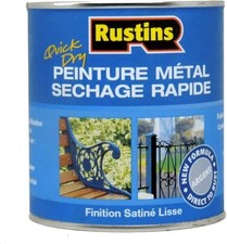 Rustins - peinture acrylique métal satinée pour usage intérieur et extérieur