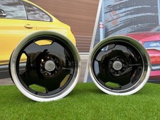 4X Jantes Noir+Poli De Style
