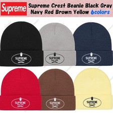 Bonnet Supreme Crest Noir Gris