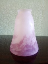 TULIPE VERRE marmoréen CLOCHE