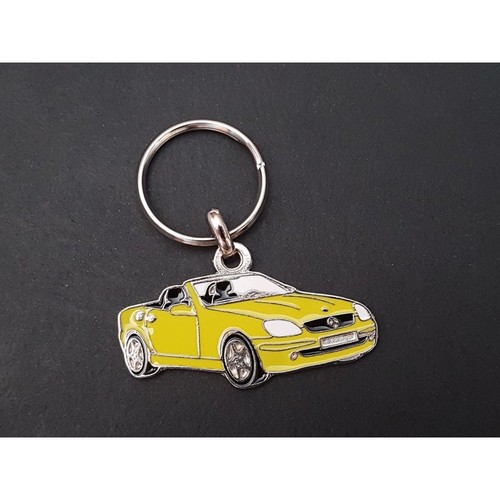 Porte clés profil mercedes - porte-clés,