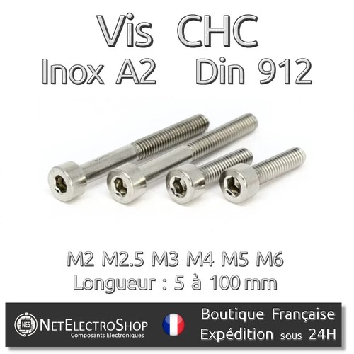 Vis chc btr inox din - chc, 912