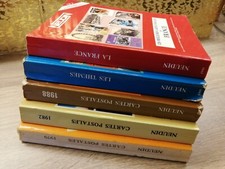 NEUDIN - Lot de 5 Catalogues Argus des Cartes Postales de Collection 1979 à 1990