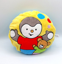 Peluche coussin rond TCHOUPI