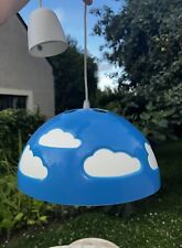 Lustre, Suspension Nuage Bleu  vintage IKEA Skojig  Henrik Preutz Rare