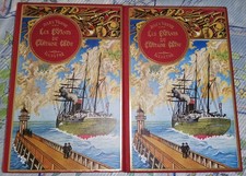 Jules Verne 2 volumes Les enfants du Capitaine Grant Michel de l'Ormeraie 1975