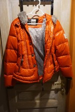 Doudoune femme sportalm couleur orange