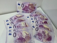 Lot 10 Billets Euros Souvenir