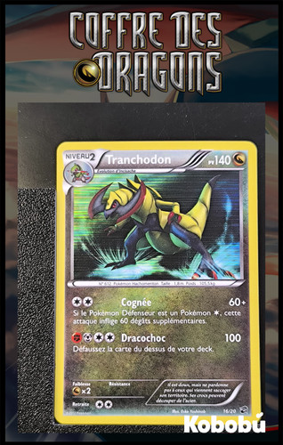 Carte pokémon tranchodon - carte,