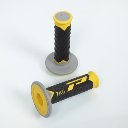 Paire poignée noir jaune - noir,