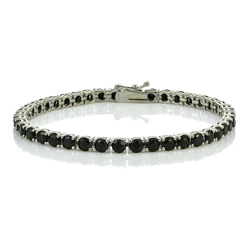 Bracelet tennis rond en - de,