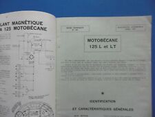 MOTOBECANE 125 L/ LT-HONDA CB 125 S-REVUE L'ELECTRICITE AUTOMOBILE n°425 de 1974