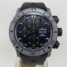 Montre EDOX 01125-CLNGN-BUNN Chrono Offshore 1 Carbon Chronograph Automatic 45mm