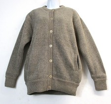 Veste D'Hiver En Laine Épais Pour Femmes Avec Boutons, Poches, Taille Unique