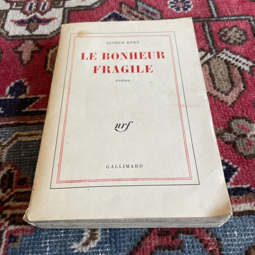 Alfred kern bonheur fragile - bonheur,