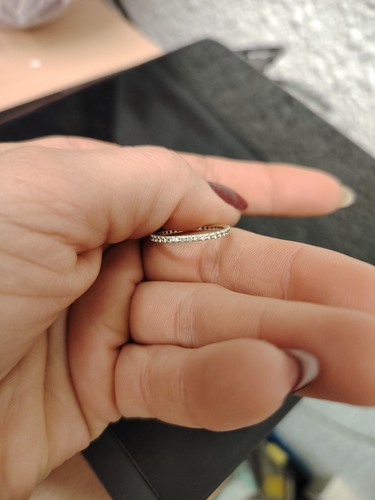 Bague fiançailles blanc - fiançailles,