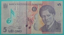 (BM034) - Roumanie – Billet de 5 lei 2005 – P.118