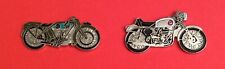 Lot 2 Pin's BSA 350 L25 / BSA 500 GOLDSTAR  MOTO MOTORBIKE LAPEL PIN