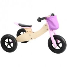 Tricycle À Pédales Maxi 2 En 1 Rose