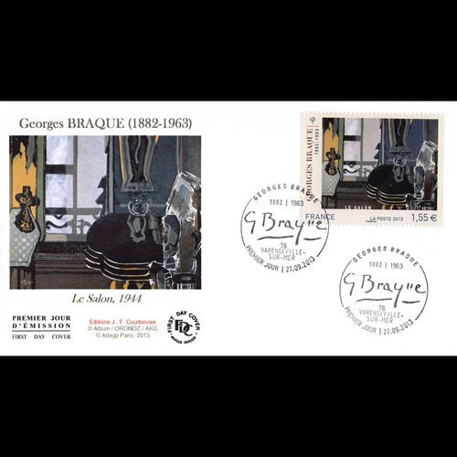 Fdc tableau georges braque - georges,