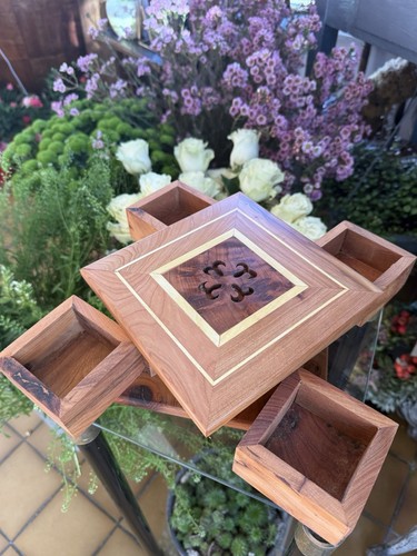 Boîte rotative bois de - rotative,