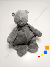 Peluche/Doudou Nouky Ours Gris Foncé Collection Poudre D'étoiles 25cm - Noukies