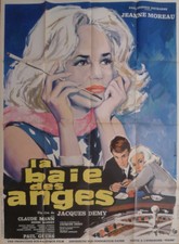 LA BAIE DES ANGES - BAY OF ANGELS - MOREAU / CASINO / GAMBLER - ORIGINAL POSTER