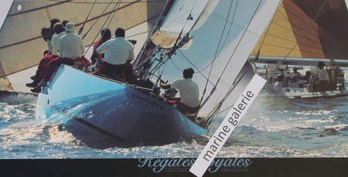 Régate affiche poster voilier - affiche,