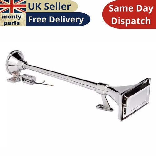 24v klaxon air king chrome - 12-24v,