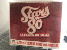 STARS 80 LA COMPIL OFFICIELLE - 100 TUBES ANNEES 80 - BOX 5 CD  (N14)