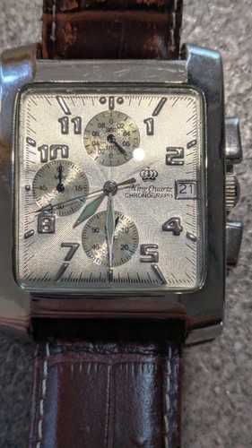 King quartz chronograph montre - quartz,