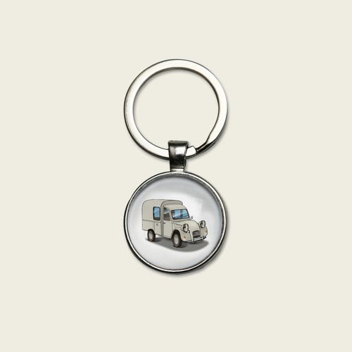 Porte clés citroën - porte-clés, 2cv