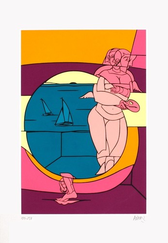Valério adami sérigraphie - valério,