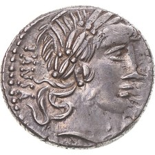 Monnaie, Vibia, Denier, 90 BC