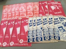 LOT DE  20 PARTITIONS