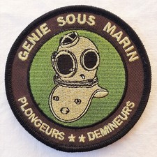Insigne Patch MARINE doré