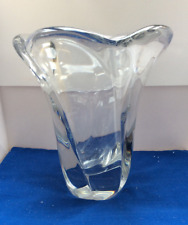Ancien Vase en Cristal signé DAUM France Design Vintage 1960