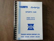 Triumph spitfire mk3 - mk3, catalogue